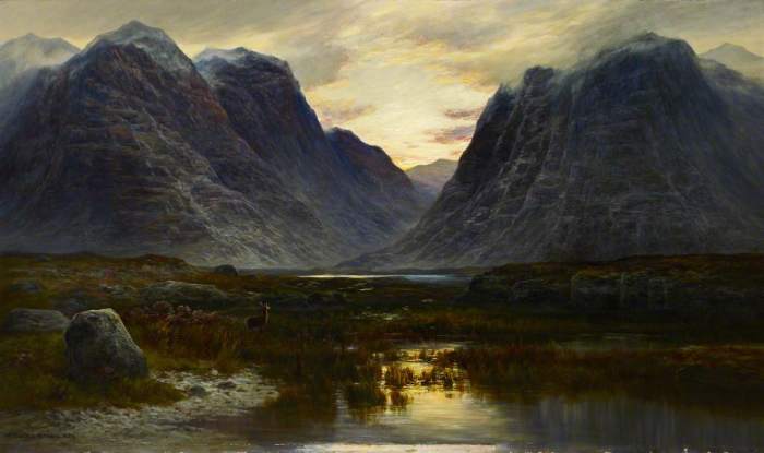 Brown, William Beattie, 1831-1909; Coire-na-Faireamh, in Applecross Deer Forest, Ross-shire